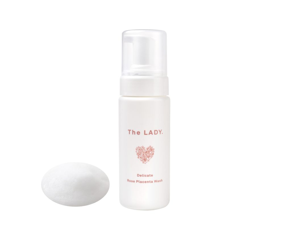 delicate rose placenta wash
