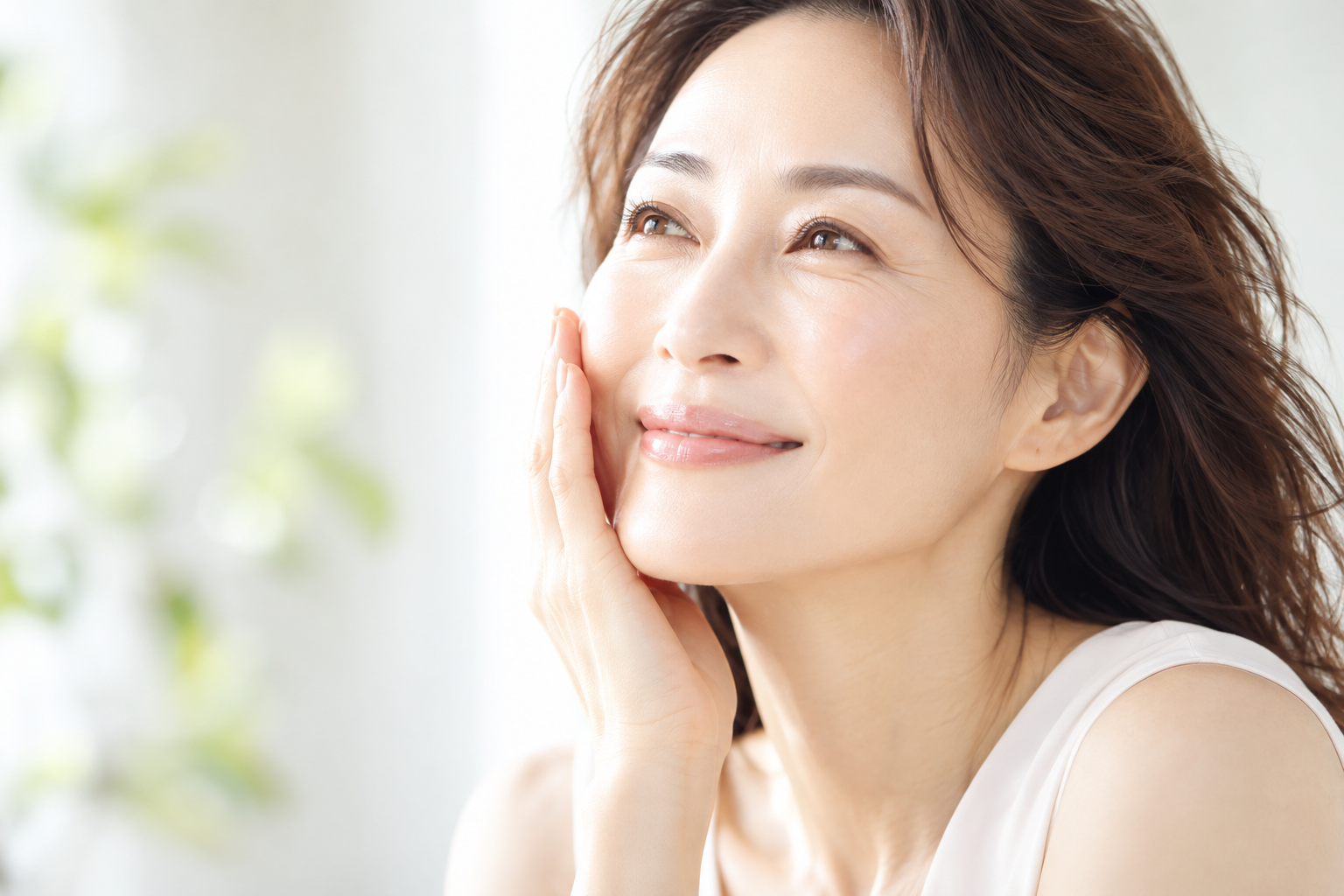 40-50s woman in menopause